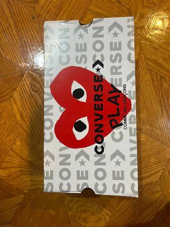 Comme des Garçons PLAY x Chuck 70 High 'Blue Quartz' talla 8 - $130 (West Hollywood)63471347890689123
