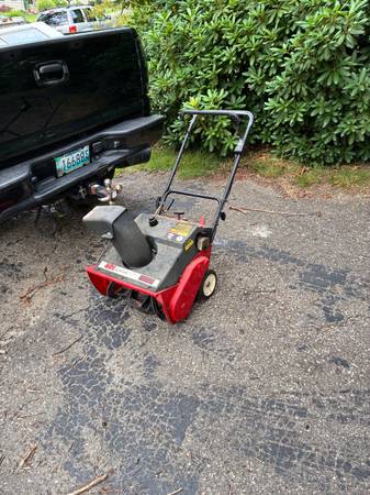 Snow blower 1
