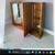 Free 2 piece medium Oak headboard  and extra oak storage mirror 5 thumbnail