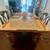 SOLID OAK DINING TABLE AND CHAIRS 3 thumbnail