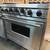 Viking 36” stainless steel dual fuel gas range stove 6 thumbnail