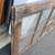 35 x 77" 1920s antique solid wood Arts & Crafts DOOR 10 panels Glass 11 thumbnail