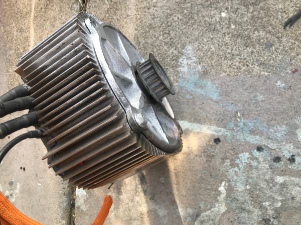 Zero Electric motorcycle motor 1