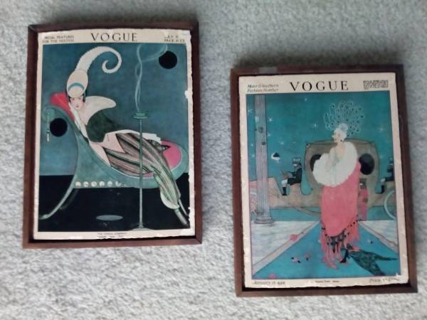 Vintage Vogue Cover Prints by artist Erte 1