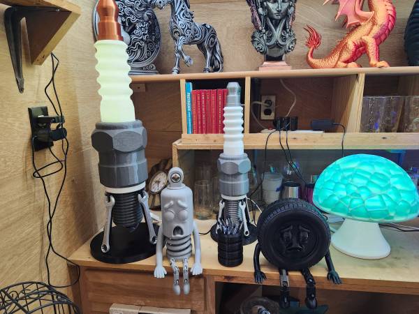Mechanic Themed 3D Printed Decor Sale 1