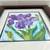 Framed Purple Irises Painting 2 thumbnail