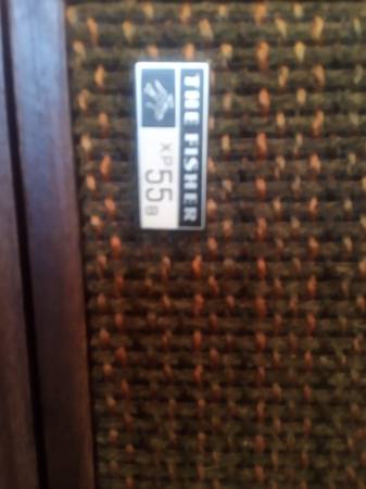 Altavoces vintage Fisher XP-55B, 1967-68 - $60 (Ariton)63440450626691123