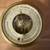 Antique French Aneroid Brass Barometer Thermometer 7 thumbnail