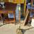 Antique Art Deco Uranium glass floor lamps 1 thumbnail