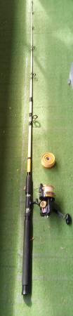 PENN 750 SS REEL WITH EAGLE CLAW  ROD 1