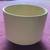 MCM  14" DIA DESIGNER CERAMIC MATTE WHITE C-14 GAINEY PLANTER. 1 thumbnail