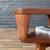 Mid-Century Modern Triangular Two-Tier Side Table w/ Bookshelf, c.1950 8 thumbnail
