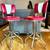 Retro Bar Stools and Dining Table 2 thumbnail