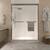 Double Sliding Semi-Frameless Shower Door 2 thumbnail