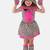 KIDS HALLOWEEN COSTUMES disney frozen,demon,pink cheetah, girls renais 1 thumbnail