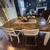 Solid marble top dining table and 6 chairs 2 thumbnail