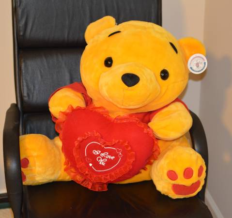 Huge Bear Plush w/ Heart Pillow 1