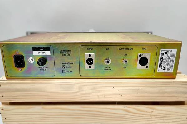 60s〜70s chandler プリネル Chandler Limited RS660 Compressor Limiter Fairchild 660 Tube