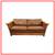 Stickley Furniture Fayetteville Oak + Leather Sleeper Sofa 3 thumbnail