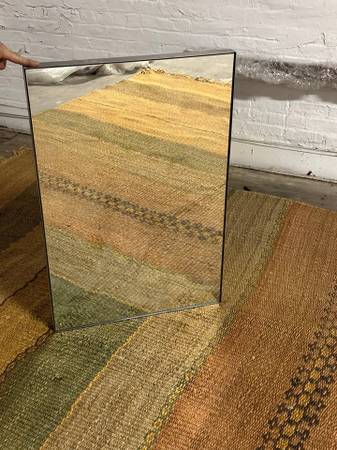 Rectangular Deep Framed Mirror 1