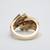 10K Yellow Gold Lady's Diamond Cocktail Ring (Size 6 1/2) 5 thumbnail