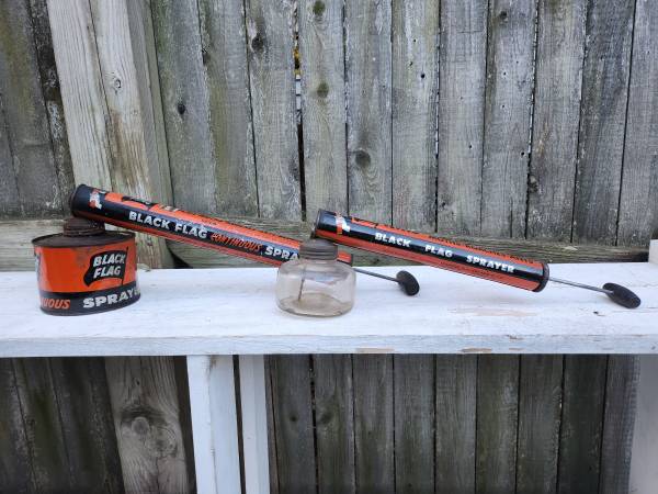 Two Black Flag Sprayers 1