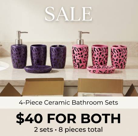 Bath Ceramic Set 1