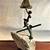C. Jere Brutalist Art Style Bronze Boy on Anchor Sculpture - Shipping 3 thumbnail