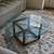 1" thick glass top coffee table 2 thumbnail