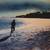 Jogger - Runner on a Tropical Beach - Serigraph 1 thumbnail