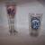 3 Miller Lite Cleveland Browns glasses-football shaped, Pilsner style+ 3 thumbnail