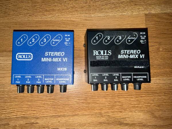 Mini 4-channel Mixer and Bluetooth Transmitter receiver 1