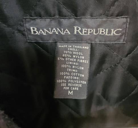 Banana Republic coat - $50 (Modesto)63470291557377121