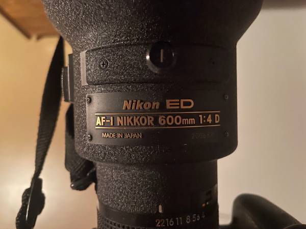 Nikkor 600mm f4 1