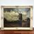 Antique Oil on Canvas, German Karl Heffner, Windmill 1 thumbnail