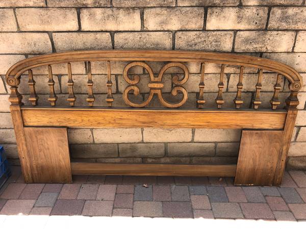 White Oak King Headboard 1