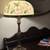 Vintage Daisy Tiffany style lamp, heavy, 3 pieces 4 thumbnail