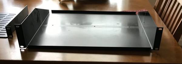 19” Rack Shelf-2 unit shelf 1