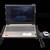 Table Stand Foldable Standing Desk with Cooling Fan Non-Slip Mousepad 4 thumbnail