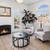 Modern Round Wooden Coffee Table 1 thumbnail