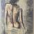 NUDE Art Print Figure Painting on Canvas 60" Tall BEAUTIFUL 1 thumbnail