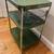 Mid Century Cart Rolling 3 Tier Metal 30" Tall 1 thumbnail