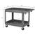 Global Industrial Utility Cart w/2 Shelves & 5" Casters, 500 lb. Capac 9 thumbnail