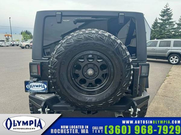 2012 Jeep Wrangler Rubicon - $17,947 (Rochester, WA)63441639304579123