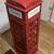 Red "London" Telephone Booth Bookcase in Excellent Condition 1 thumbnail
