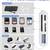 SD Card Reader for all Type-C device, 4 in 1 Micro SD/SD Card Reader t 2 thumbnail