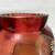 Bohemian Cranberry Glass Footed Bowl. 7 thumbnail