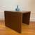 Steelcase Compact End Table — Walnut Laminate, Made in Canada 7 thumbnail