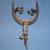 Mexican Charro Antique Vintage Silver Inlaid Spurs 22 thumbnail