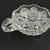 Vintage American Brilliant Prescut Glass Nappy Bowl w/ handle nut dish 7 thumbnail